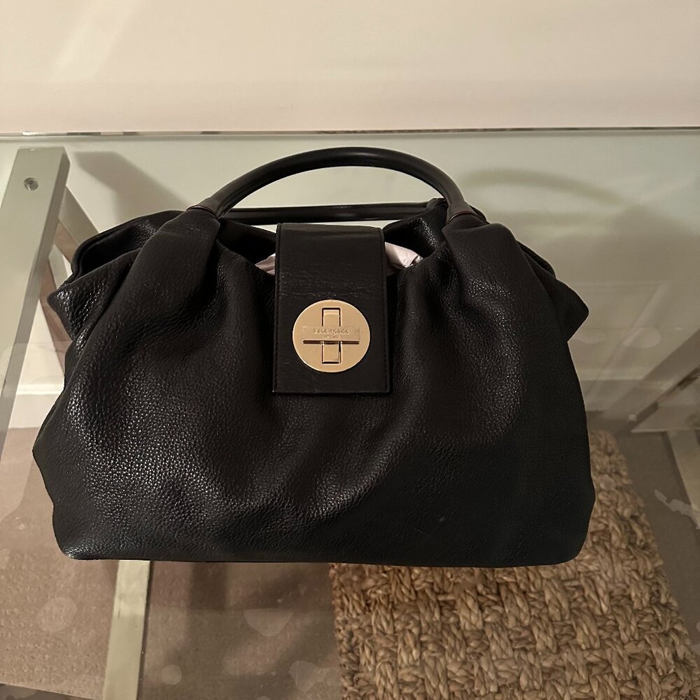 Kate Spade Stevie Bexley Black Leather Shoulder Bag